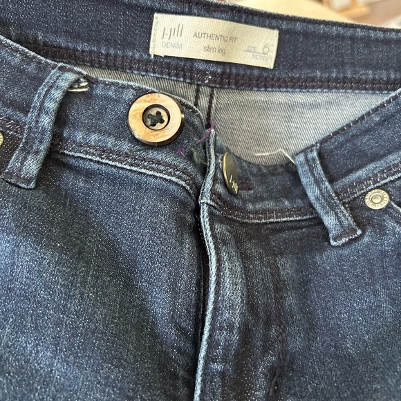 J.Jill Jeans, Blue, 6 Petite - Picture 7 of 7